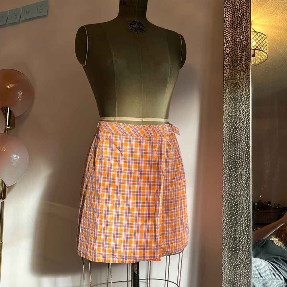 🌻🌼Vintage GAP Cotton High Waist Wrap Skirt